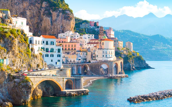 Amalfi Coast in Italy