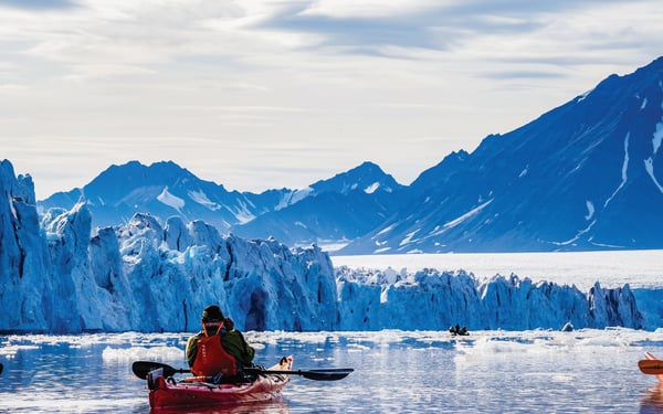 Solo traveller on an expedition cruise