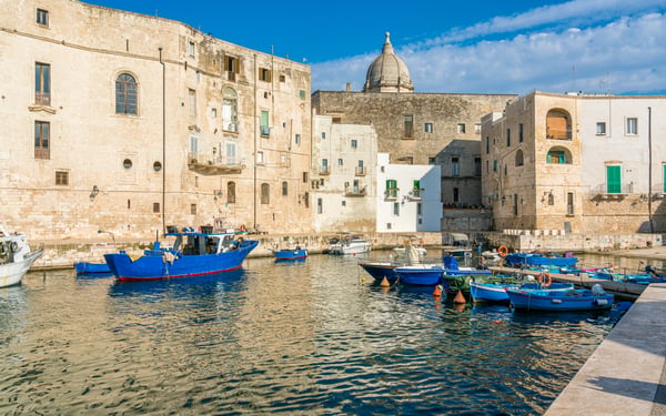 Monopoli harbour, Italy