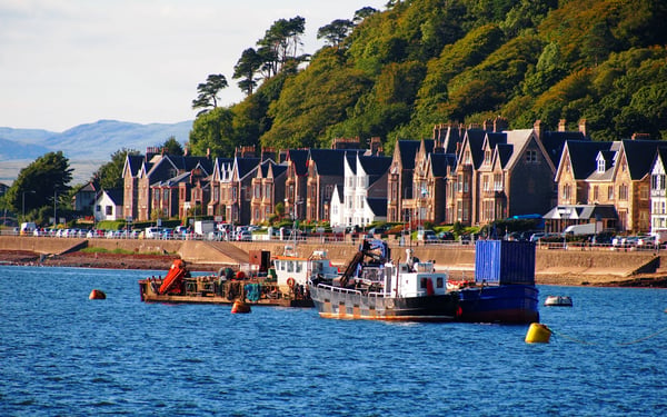 Oban bay, Scotland