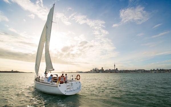 Auckland harbour, New Zealand