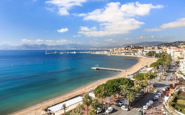 Cannes beach