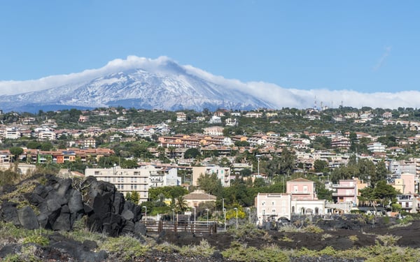 Catania and Mount Etna, Sicily