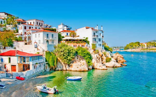 Skiathos Town, Greece
