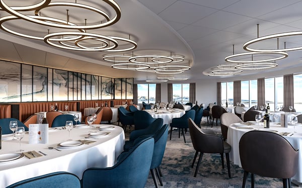 Quark Expeditions Ultramarine - Main Restaurant