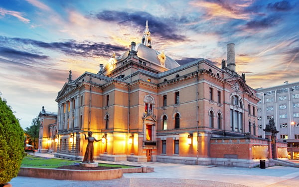 National Theatre in Oslo, Norway