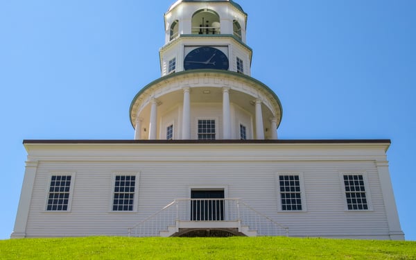 Old town clock in Halifax, Nova Scotia