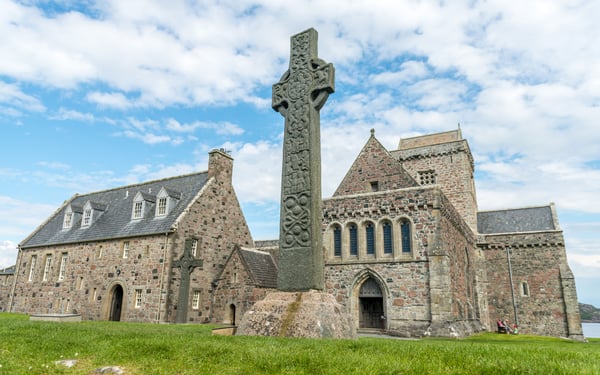 St Martin's Cross at Iona Abbey, Scotland