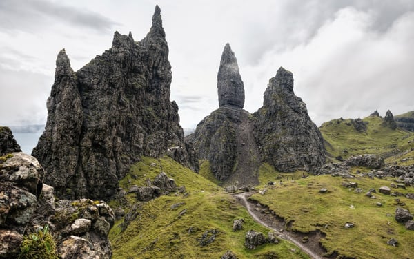Old Man of Storr on the Isle of Skye, Scotland