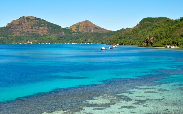 Pearl farms, Mangareva island, French Polynesia