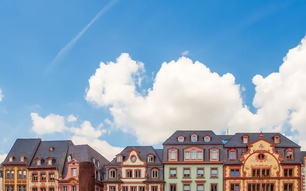 Altstadt in Mainz, Germany