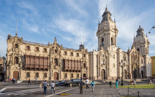 Lima cathedral, Peru