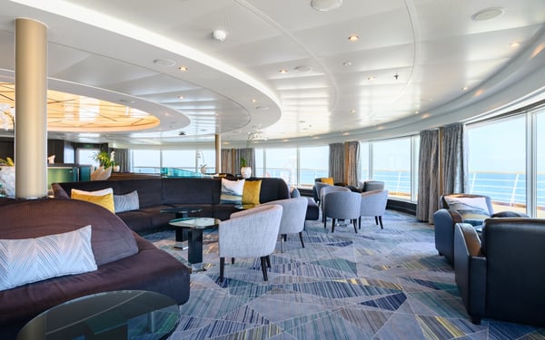 Observation Bar on board Seabourn Quest