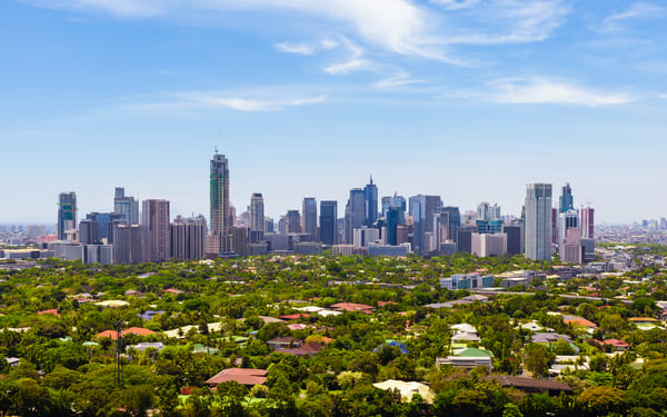Manila skyline, Philippines