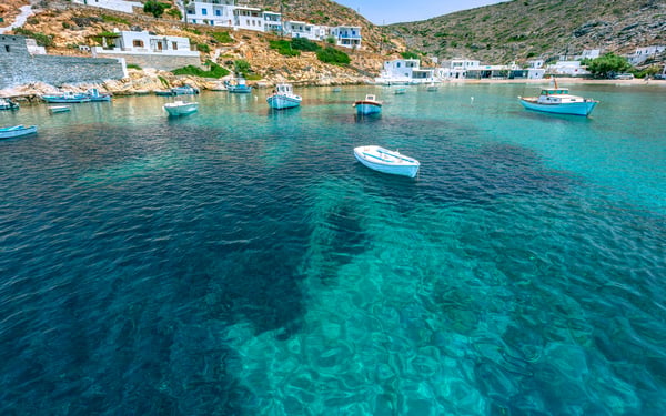 Heronissos on Sifnos island Greece, one of the best quiet Greek islands