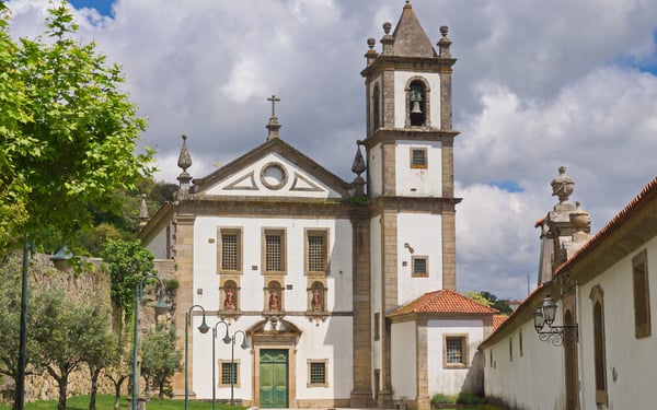 Alpendurada Monastery near Entre-os-Rios, Portugal