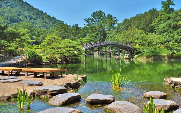 Ritsurin Koen garden, Takamatsu