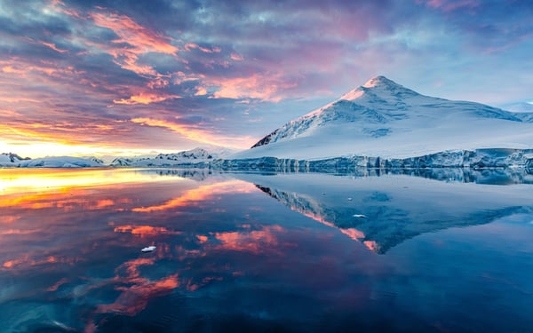 Antarctica Sunset