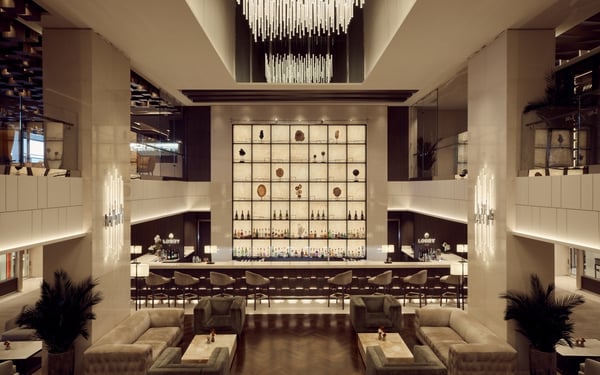 Lobby Bar on board Explora Journeys