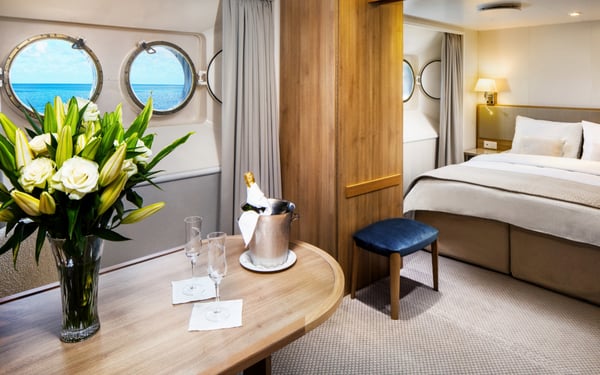 SeaDream's Commodore Suite on SeaDream II