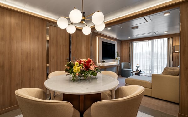 Horizon Owner's Suite on board Windstar Cruises' Star Seeker