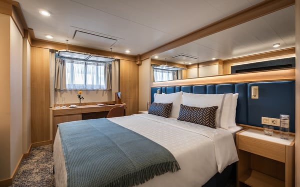 Oceanview Suite on board Windstar Cruises' Star Seeker