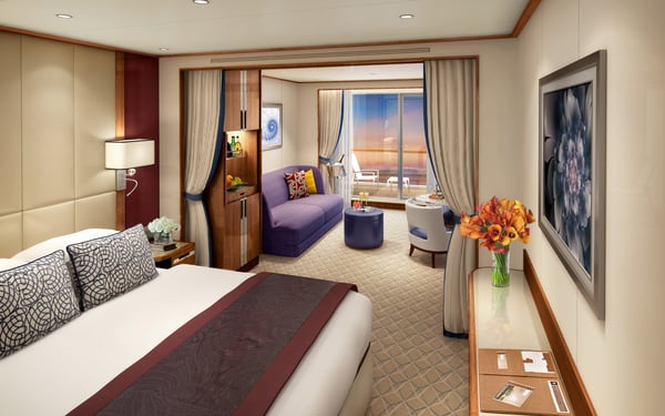 Seabourn Encore - Veranda Suite
