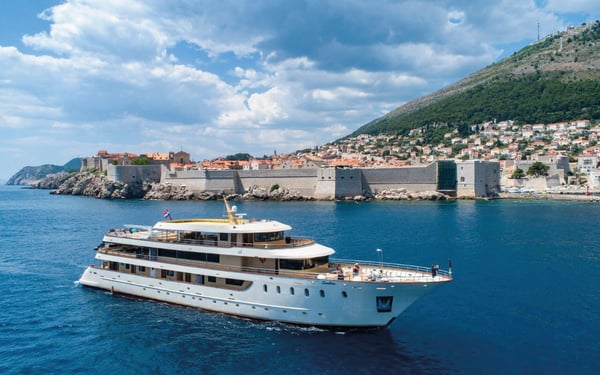 New boutique cruise ship MS Swallow in Croatia