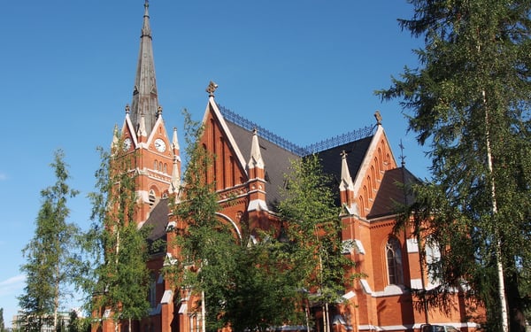 Church in Lulea, Sweden