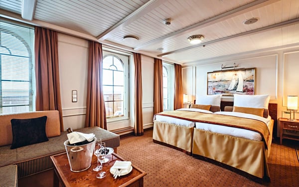 Sea Cloud Spirit Category A Veranda Suite