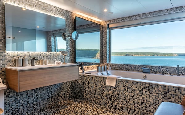 Owner's Penthouse Suite on board Scenic Eclipse II