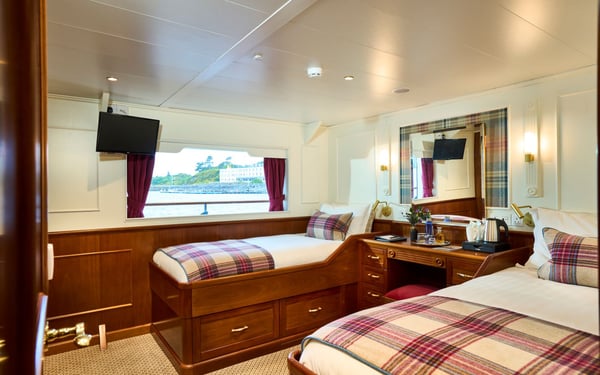 Lord of the Highlands - Category 1 Deluxe Cabin