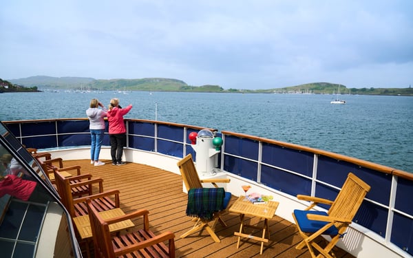 Lord of the Highlands - front deck