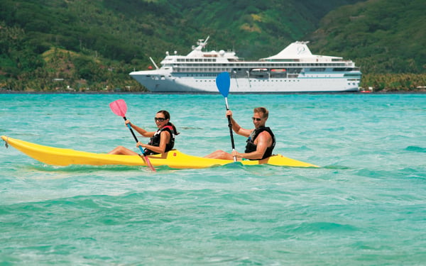 Paul Gauguin Cruises, one of the best choices for a honeymoon or romantic cruise