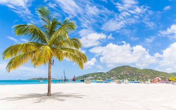 Beach near Philipsburg, Sint Maarten