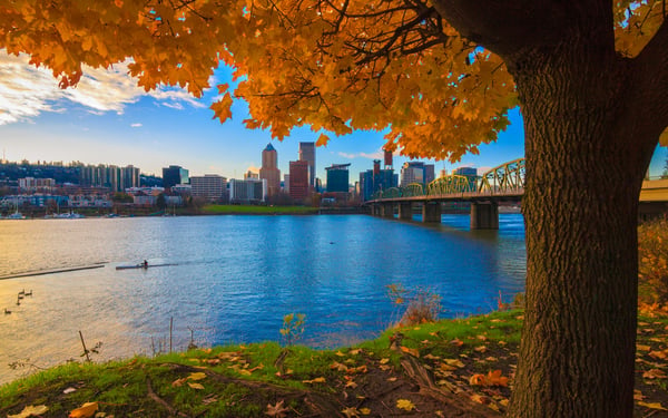 Willametter River, Portland, Oregon