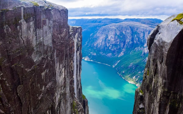 see the iconic Lysefjorden on a Norway cruise