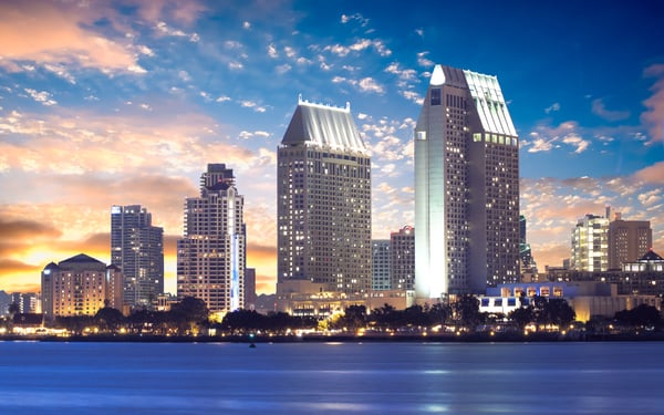 San Diego city skyline