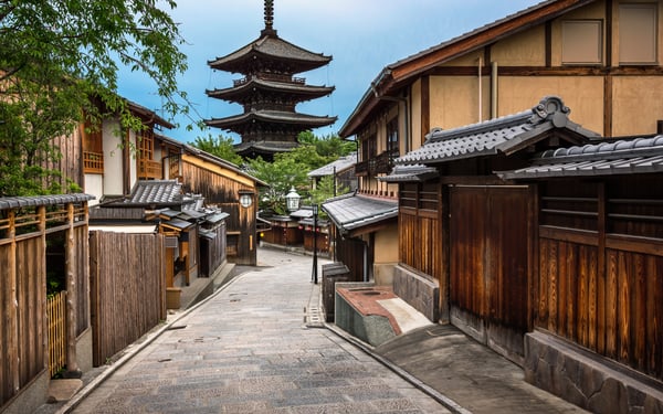 Yasaka pagoda in Kyoto, Japan