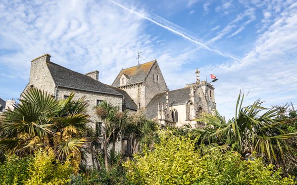 Saint Trinité Basilica in Cherbourg, France