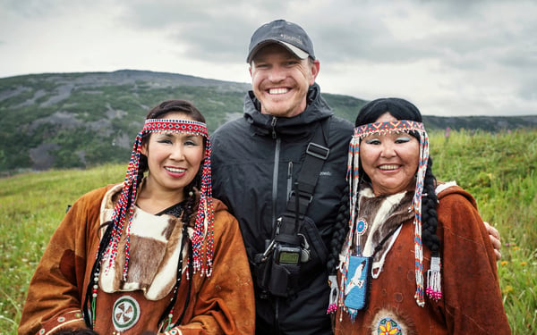 Conrad Combrink of Silversea Expeditions in the Russian Far East