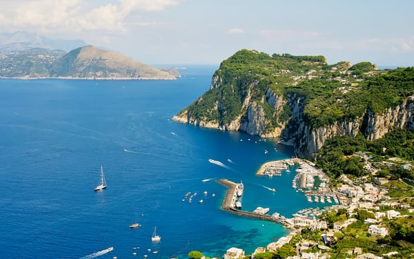 The island of Capri, Italy