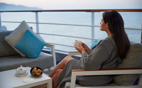 A luxury hotel experience on a Silversea cruise
