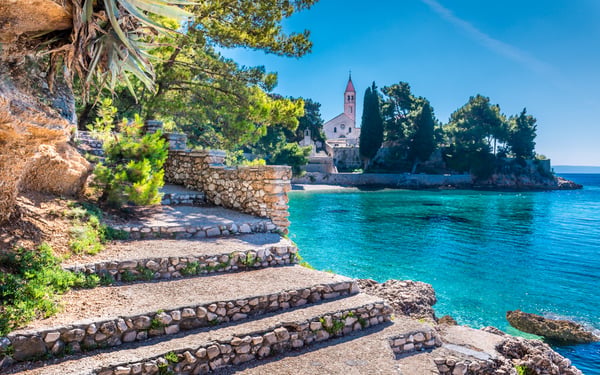 Dominican monastery in Bol, Croatia
