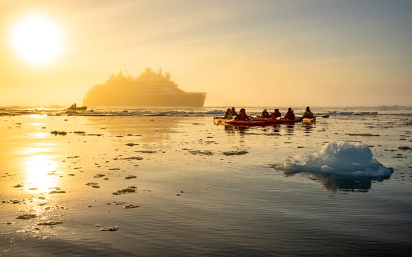 Le Commandant Charcot, a new expedition cruise ship using hybrid technology to tackle climate change