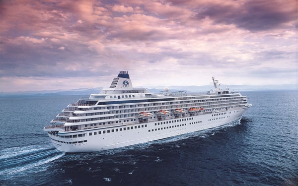 Crystal Symphony at sea