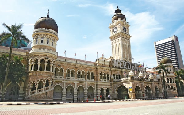 Sultan Abdul Samad building in Kuala Lumpur, Malaysia