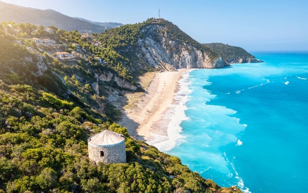 Milos beach, Lefkada, Greece