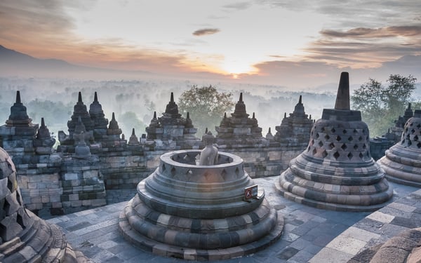 Borobodur temples, Yogyakarta, Indonesia
