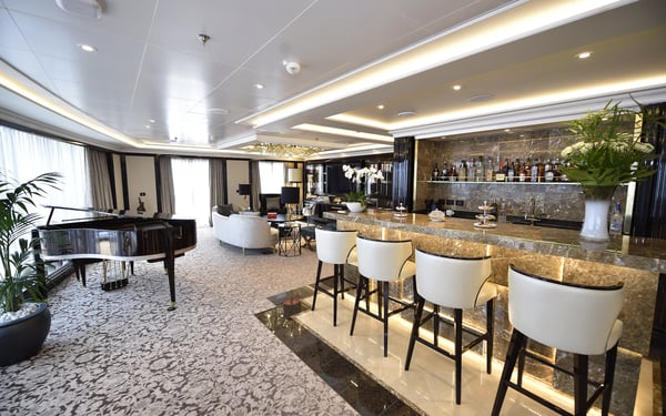 The luxurious Regent Suite on Seven Seas Explorer